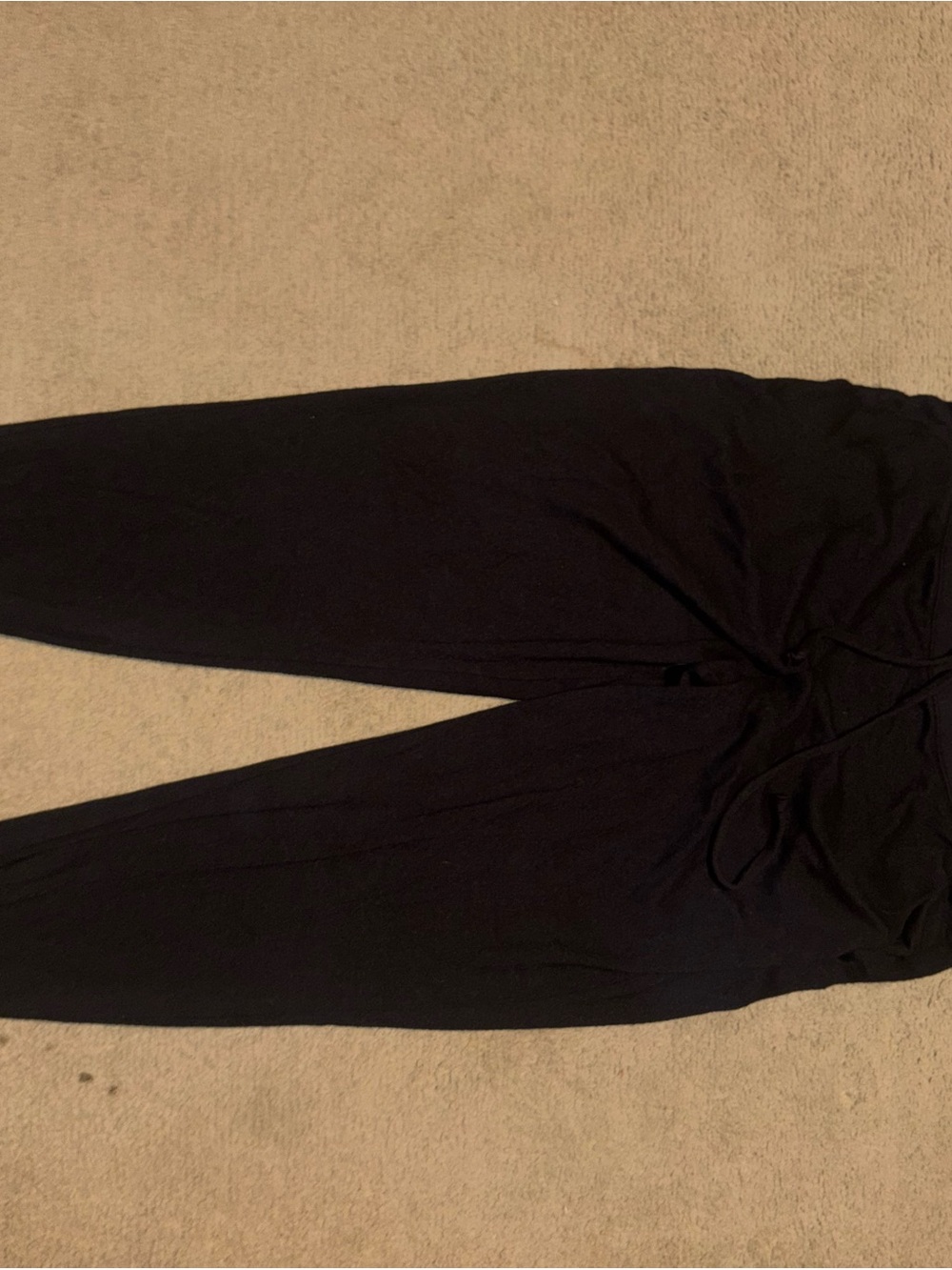 PINK Victoria's Secret Black Jogger Pants